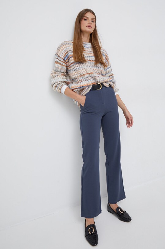 Vero Moda pantaloni 10255128.OmbreBlue bleumarin AA00