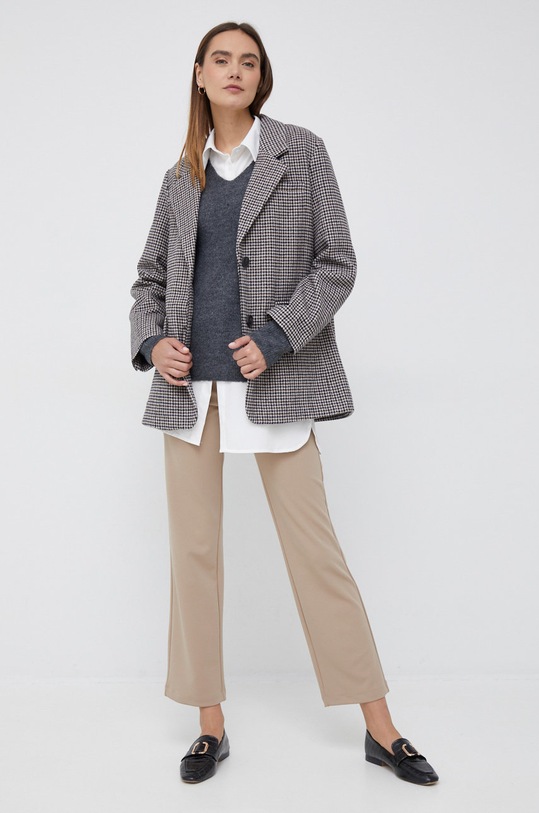 Kalhoty Vero Moda 10255128.SilverMink béžová AA00