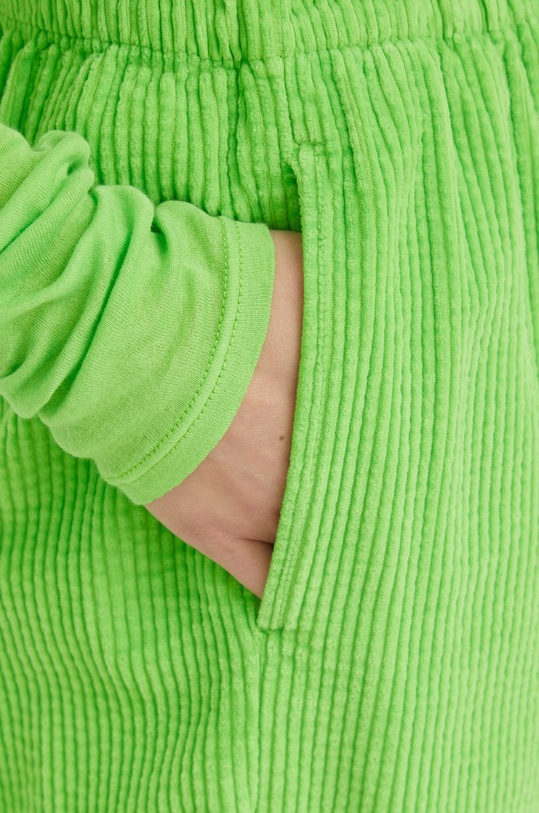 Pamučne hlače American Vintage zelena PADO137H22