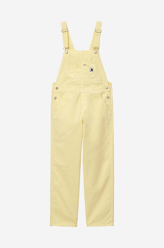 Clothing Carhartt WIP cotton overalls Bib Overall Straight I027998. beige