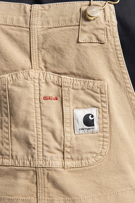 Carhartt WIP ogrodniczki W Bib Overall I028634. brązowy