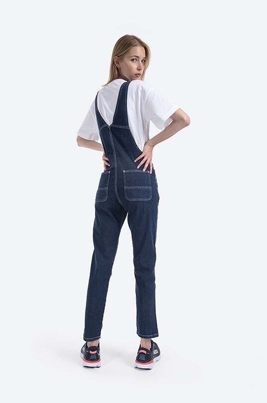 Clothing Carhartt WIP denim overalls W Bib Overall I028638. navy