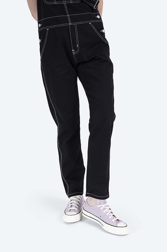 Carhartt WIP denim overalls W Bib Overall black I029796.