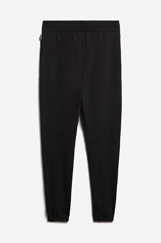 Bavlnené tepláky Napapijri čierna NA4G93.041