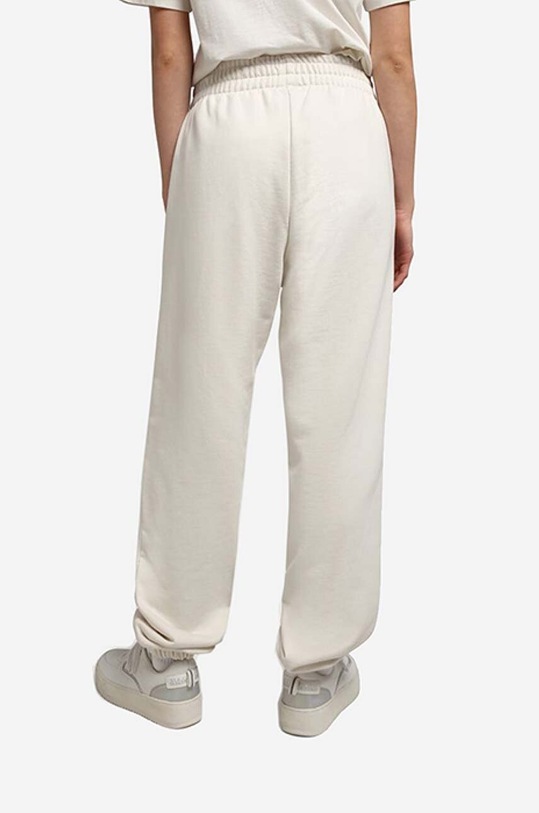 Napapijri spodnie dresowe bawełniane NA4G93.N1A beżowy AA00