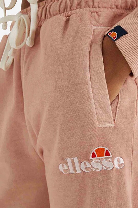Ρούχα Βαμβακερό παντελόνι Ellesse Taran Cropped Jog SGM14012 ροζ