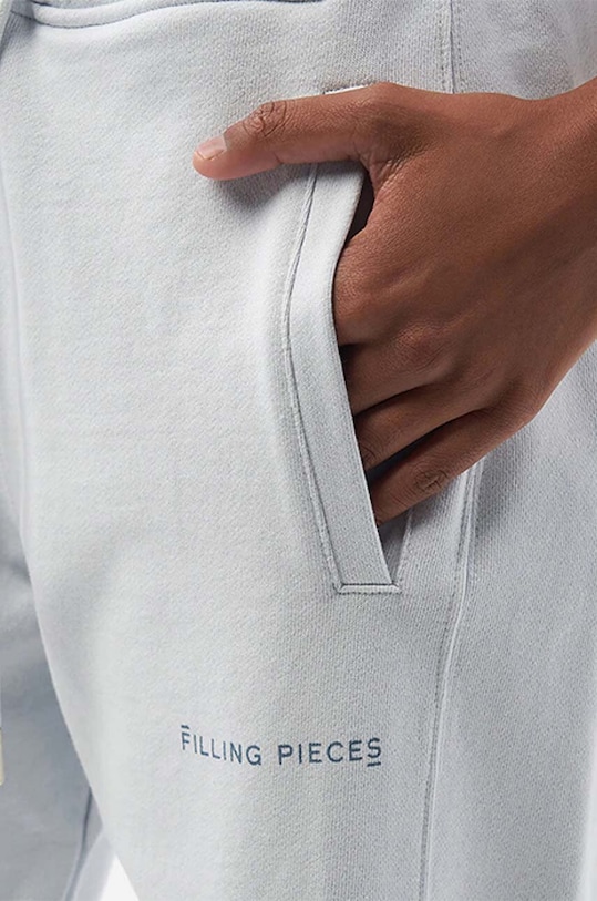 Filling Pieces spodnie dresowe bawełniane 76913686663 szary