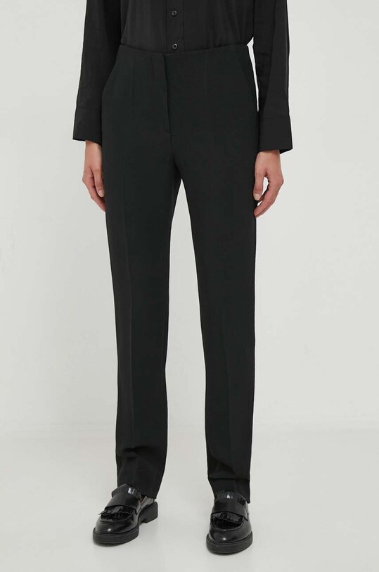 Emporio Armani pantaloni drept negru 0NP3CT.02013.NOS