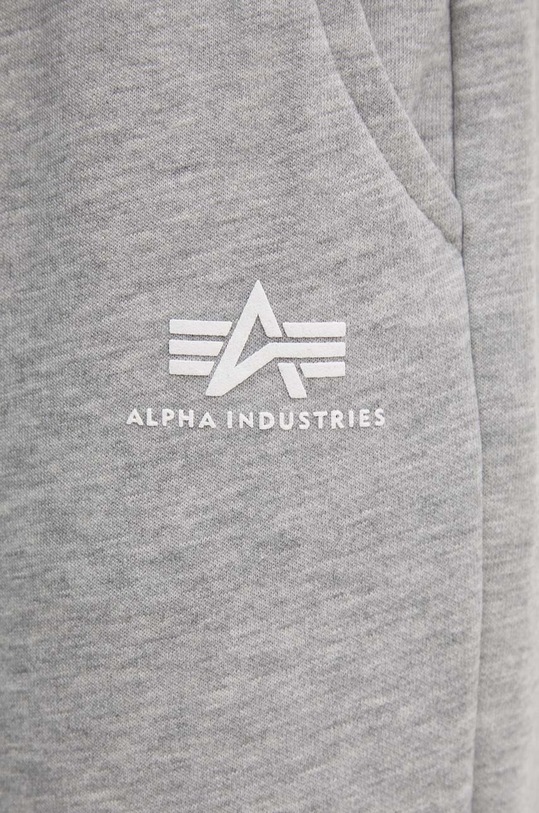 Donji dio trenirke Alpha Industries siva 116051.230