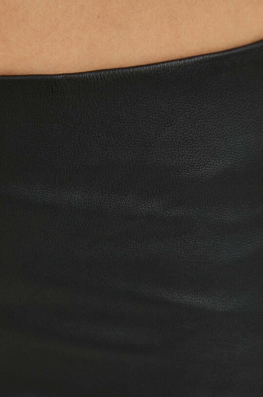 Day Birger et Mikkelsen pantaloni de piele negru DAY100169