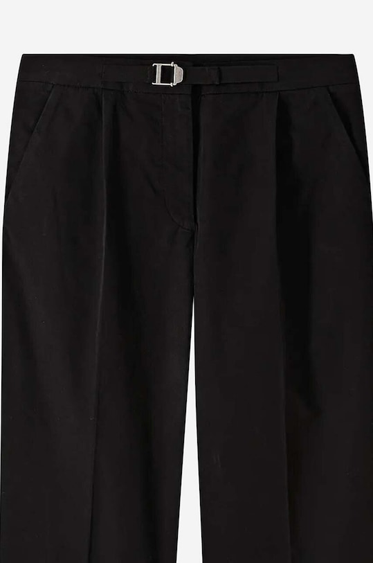 Bavlnené nohavice A.P.C. Pantalon Euphemia COFAM.F08427 čierna AA00