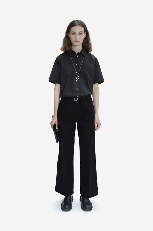 A.P.C. cotton trousers black COFAM.F08427