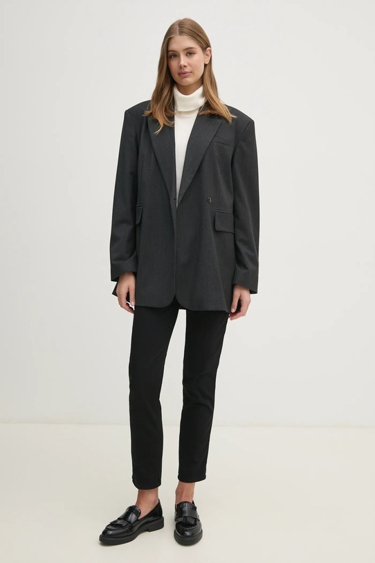 Kalhoty United Colors of Benetton 4GD7DF061 černá AA00