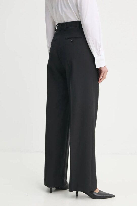 Îmbrăcăminte Filippa K pantaloni de lână 29582.FK negru