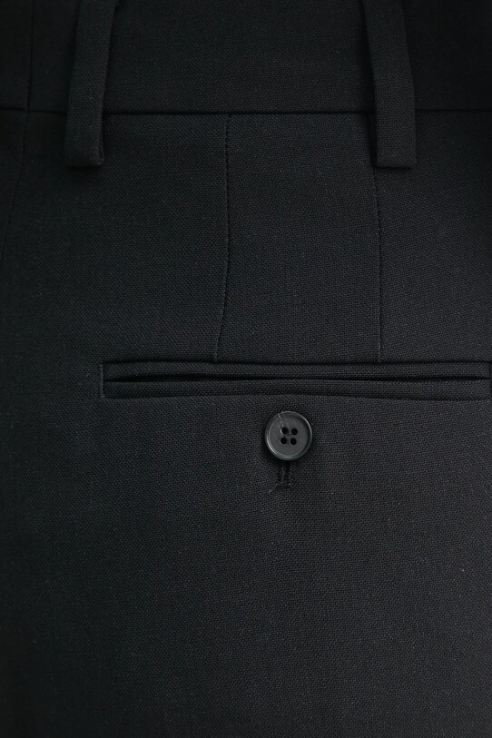 Filippa K pantaloni de lână 29582.FK negru