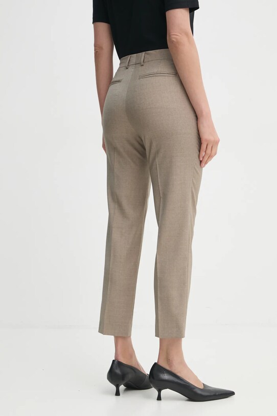 Одяг Вовняні штани Filippa K 29111.FK бежевий