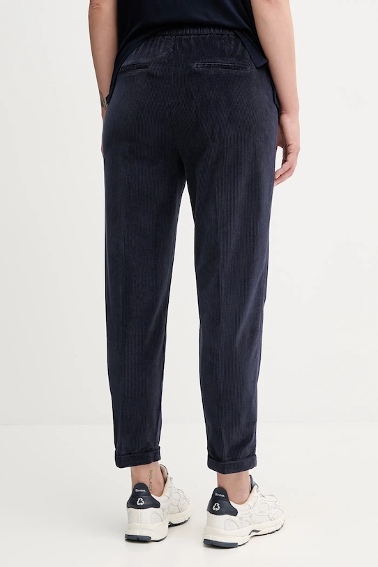 Odzież United Colors of Benetton spodnie sztruksowe 4HA2556K4 granatowy