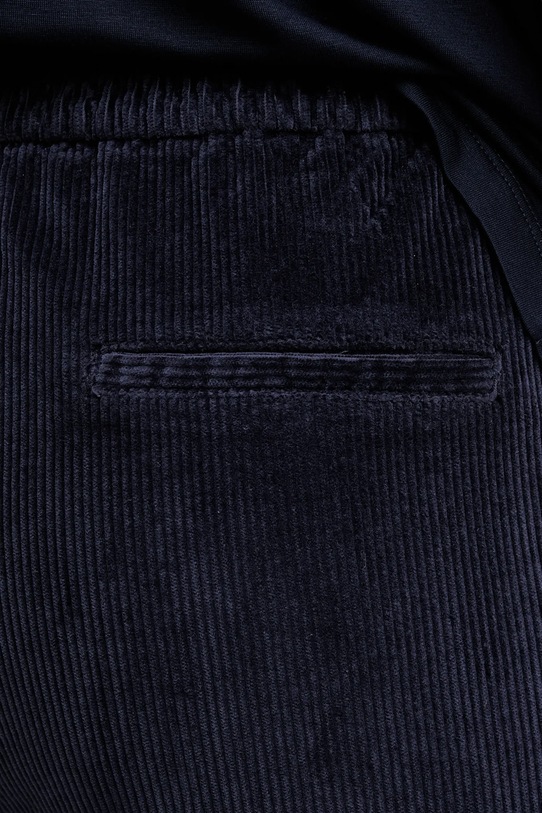 United Colors of Benetton pantaloni de catifea cord bleumarin 4HA2556K4
