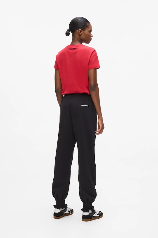 Karl Lagerfeld spodnie dresowe IKON A4W10099 czarny AA00