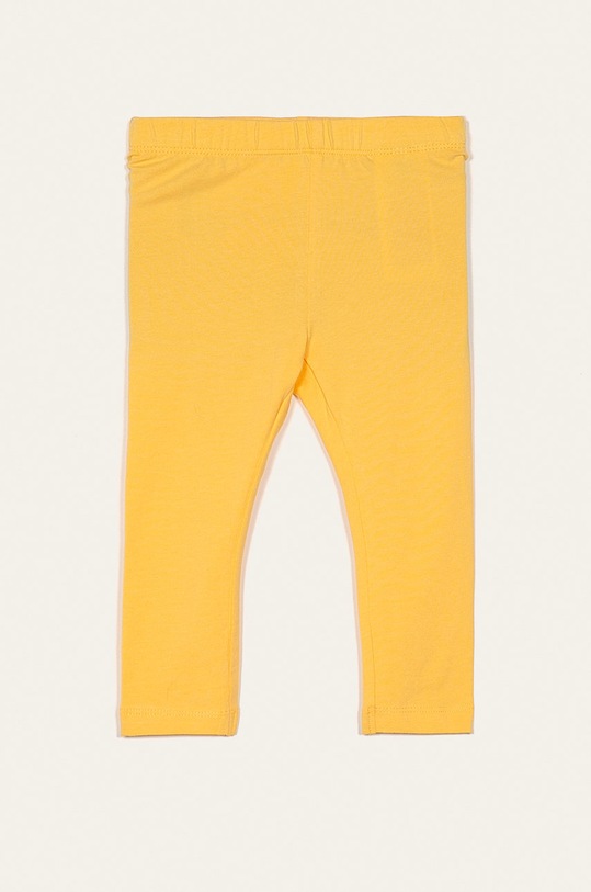 Name it - Detské legíny 80-110 cm s elastanom žltá 13130572