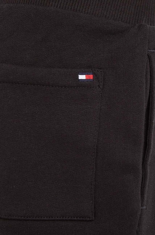 Detské nohavice Tommy Hilfiger čierna KS0KS00214.NOS