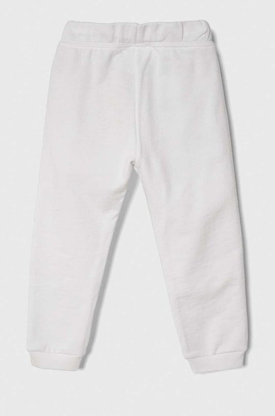 United Colors of Benetton spodnie dresowe bawełniane dziecięce 3J70GF01N.P.NOS biały AA00