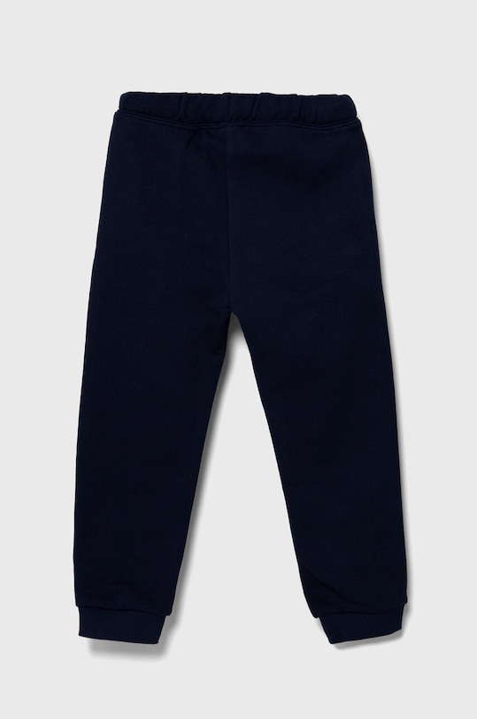 United Colors of Benetton spodnie dresowe bawełniane dziecięce 3J70GF01N.P.NOS granatowy AA00
