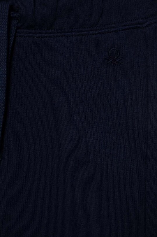 Băieți United Colors of Benetton pantaloni de trening din bumbac pentru copii 3J70GF01N.P.NOS bleumarin
