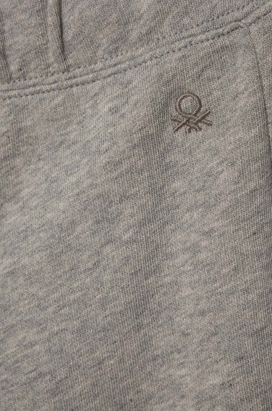 Băieți United Colors of Benetton pantaloni de trening din bumbac pentru copii 3J70GF01N.P.NOS gri