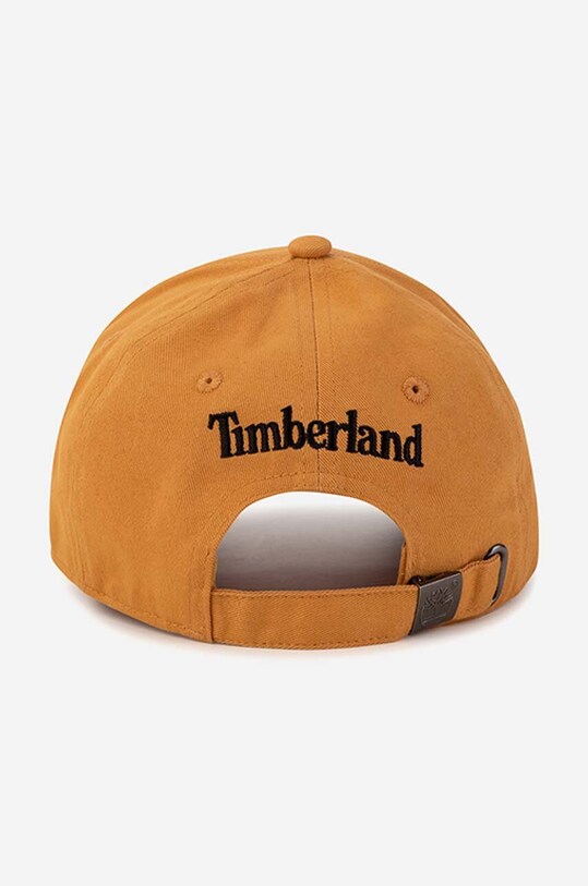 Timberland czapka bawełniana dziecięca T21361.589 żółty AA00