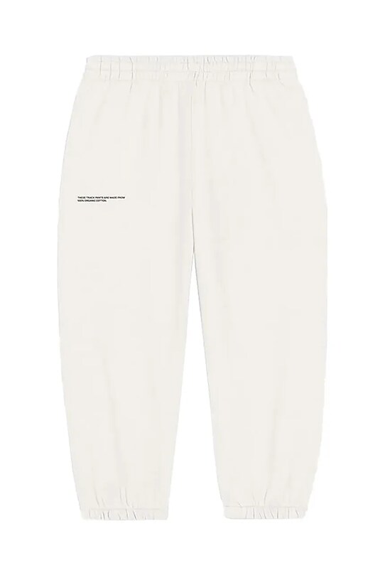 Pangaia pantaloni KIDS' 365 MIDWEIGHT TRACK PANTS cotone bianco 10000280.CORE