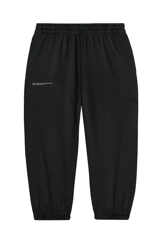 Nohavice Pangaia KIDS' 365 MIDWEIGHT TRACK PANTS bavlna čierna 10000280.CORE