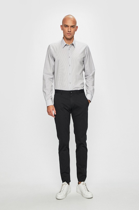 s.Oliver Black Label - Nohavice 02.899.71.4484 čierna AA00