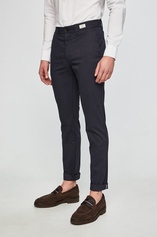 Tommy Hilfiger - Παντελόνι με ελαστάν σκούρο μπλε 867895043