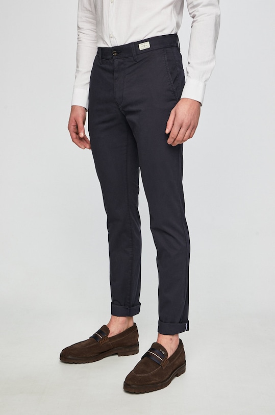Tommy Hilfiger - Nohavice Denton Chino Org Str Twill chinos tmavomodrá 867895043