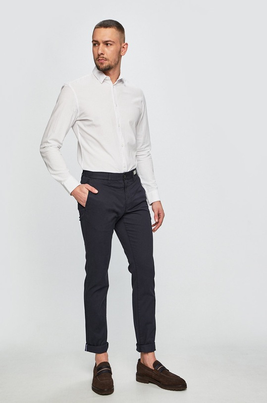 Tommy Hilfiger - Nohavice Denton Chino Org Str Twill 867895043 tmavomodrá AA00