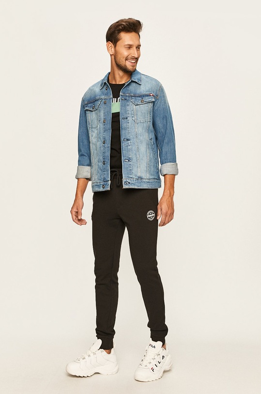Jack & Jones - Kalhoty 12165322 černá AA00