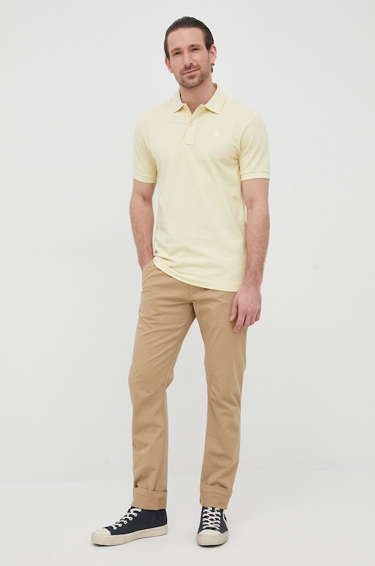 G-Star - Kalhoty D14027.5126 béžová AA00