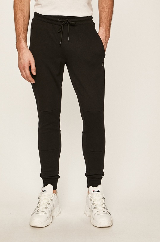 Kalhoty Jack & Jones pletenina černá 12151542