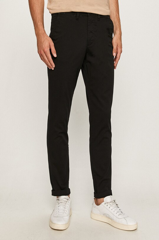 Брюки Selected Homme с эластаном чёрный 16074054