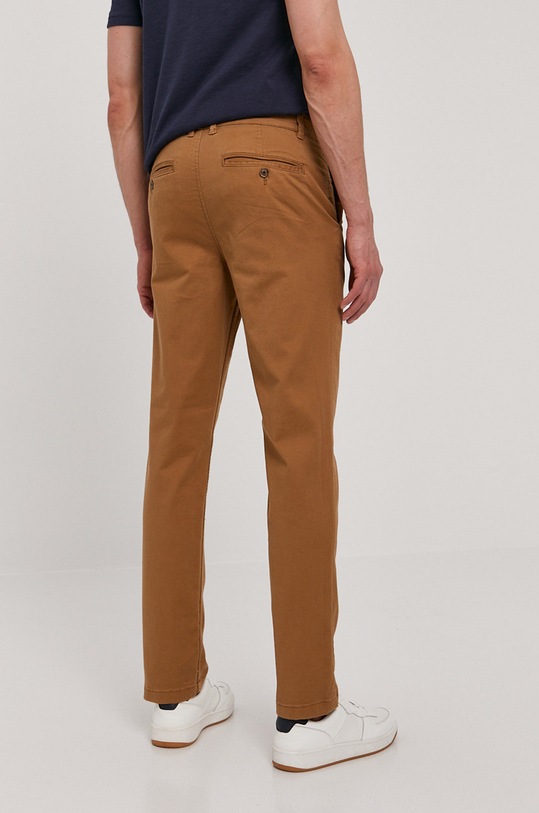 Odzież Selected Homme Spodnie 16074057 brązowy