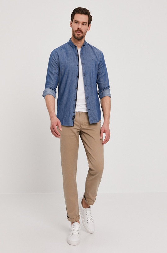 Selected Homme Spodnie 16074057 szary AA00