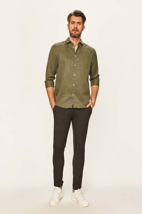 Tailored & Originals - Spodnie 7178603.798288 szary AA00