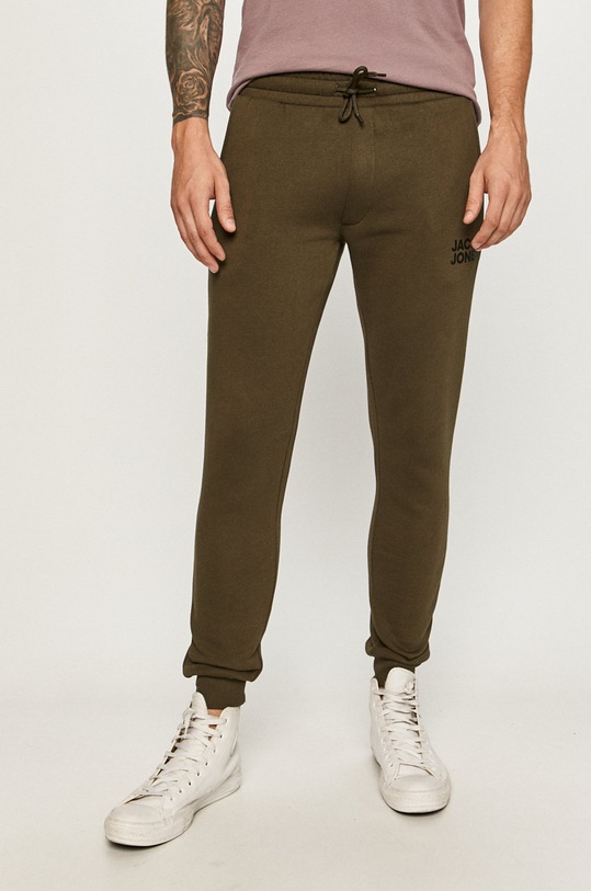 Jack & Jones - Pantaloni tricotaj verde 12178421