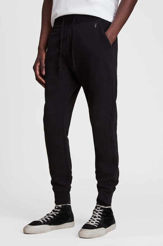 AllSaints - Nohavice Raven Sweat Pant MF058K čierna AA00