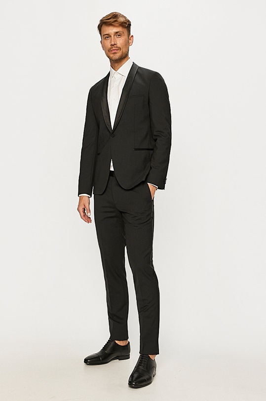 HUGO - Spodnie 50321049.NOS 50321049.NOS czarny AA00