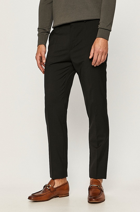 HUGO - Spodnie 50370299.NOS tkanina czarny 50370299.NOS