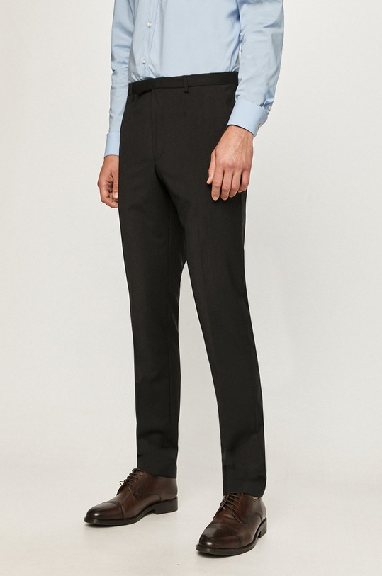 HUGO - Spodnie 50379583.NOS tkanina czarny 50379583.NOS