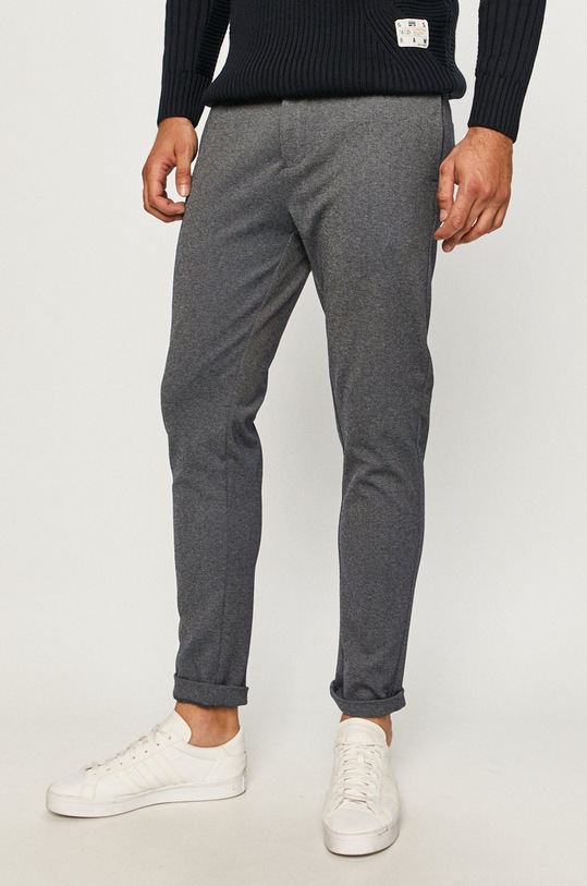 Clean Cut Copenhagen - Брюки прямой тёмно-синий CC1286.DenimMelan