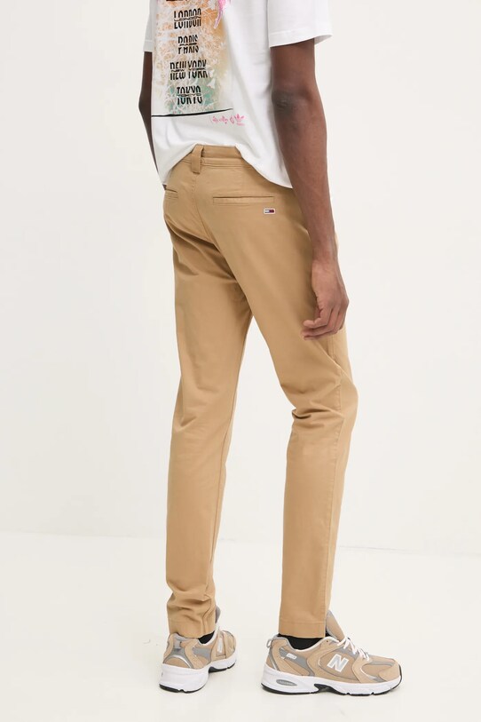 Îmbrăcăminte Tommy Jeans - Pantaloni DM0DM09595.NOS bej